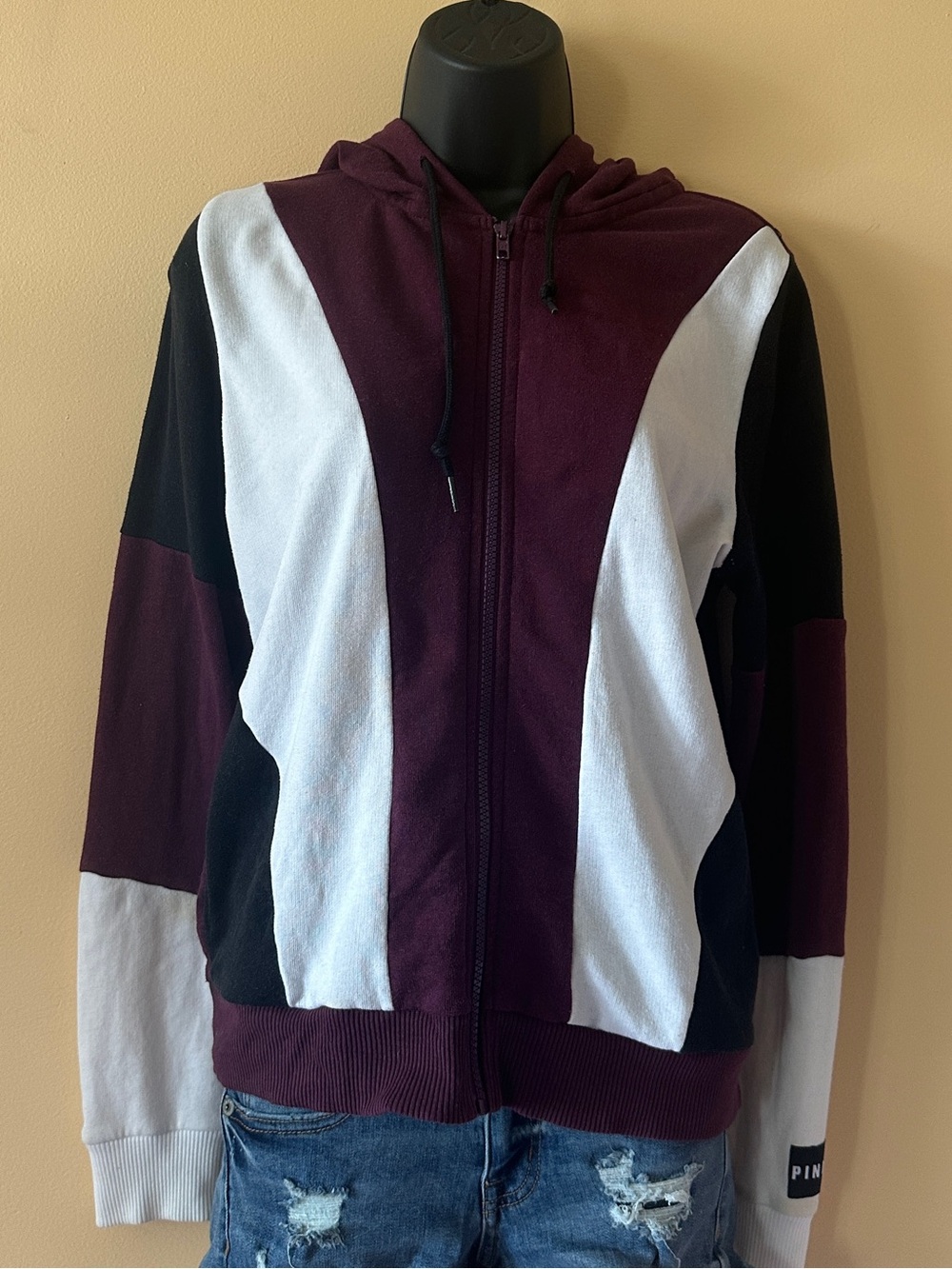 Victoria’s Secret PINK Zip up Hoodie Size Small